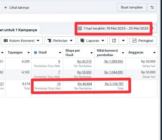 Studi Kasus Meta Ads Modal 100rb Hasilkan 23x Lipat